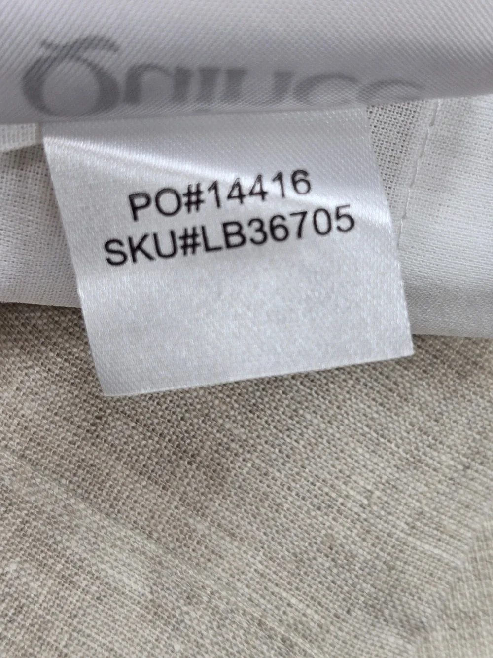 NWT QUINCE Set Of 2 48x96 European Linen Curtains Flax 0032